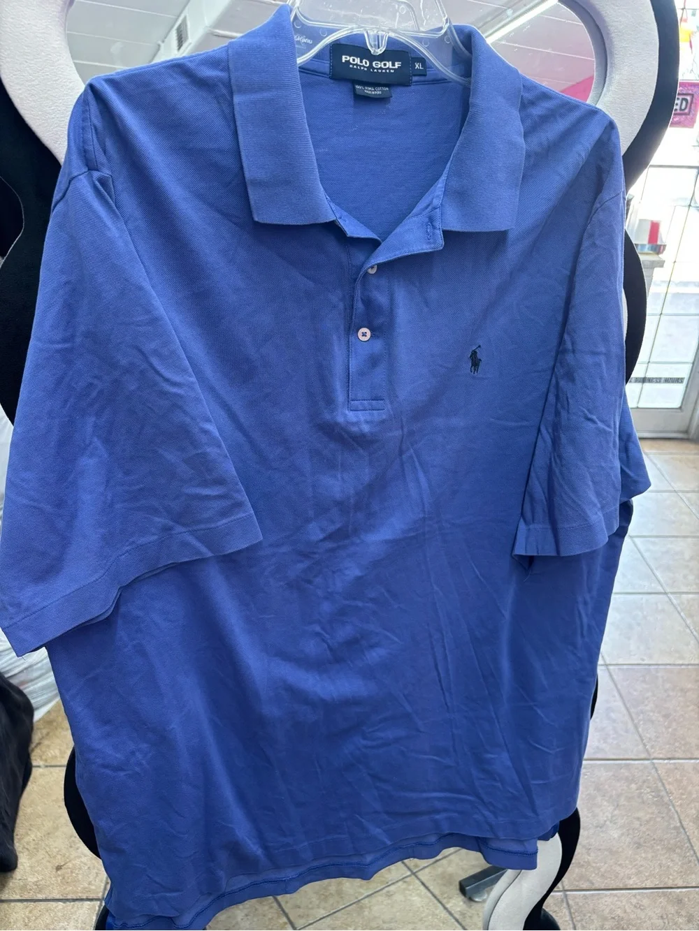 Ralph Lauren Polo Golf Shirt in Royal Blue